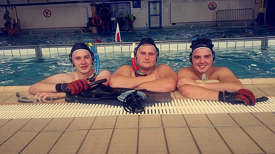 Hokej pod wodą Walenie Bełchatów  2016